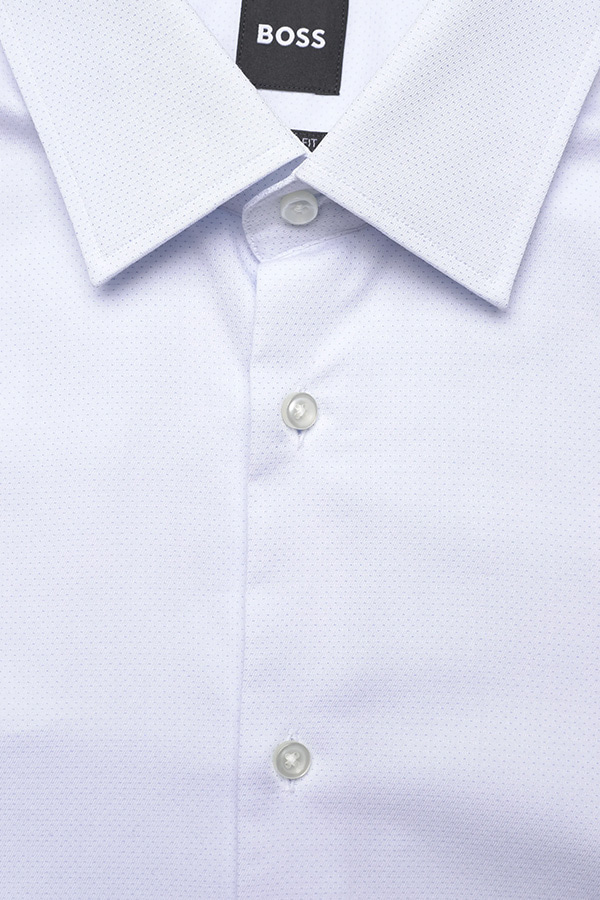 ΑΝΔΡΙΚΟ ΠΟΥΚΑΜΙΣΟ BOSS - 100 ΛΕΥΚΟ